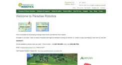 Desktop Screenshot of paradiserobotics.com